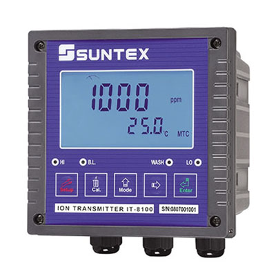 SUNTEX上泰IT-8100 微電腦離子濃度變送器 具RS485輸出
