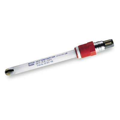 Mettler梅特勒InPro4260在線(xiàn)pH電極 固態(tài)電解液 耐壓、耐污染 自動(dòng)溫度補(bǔ)償