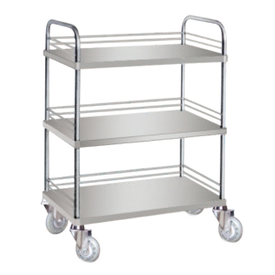 上海躍進(jìn)不銹鋼醫(yī)用推車器械臺(tái)醫(yī)療手推車